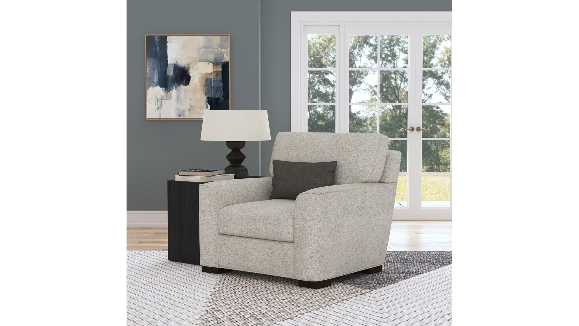 Jasper - Fabric Stationary Chair