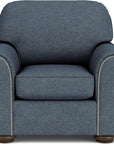 Preston - Fabric Chair With Nailhead Trim