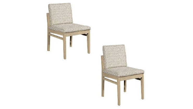 Trifecta - Dining Chair Set of 2 - Driftwood Cerused Oak