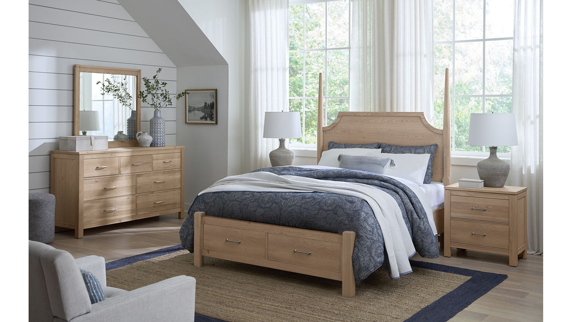 Tide &amp; Timber - Pencil Post Storage Bed