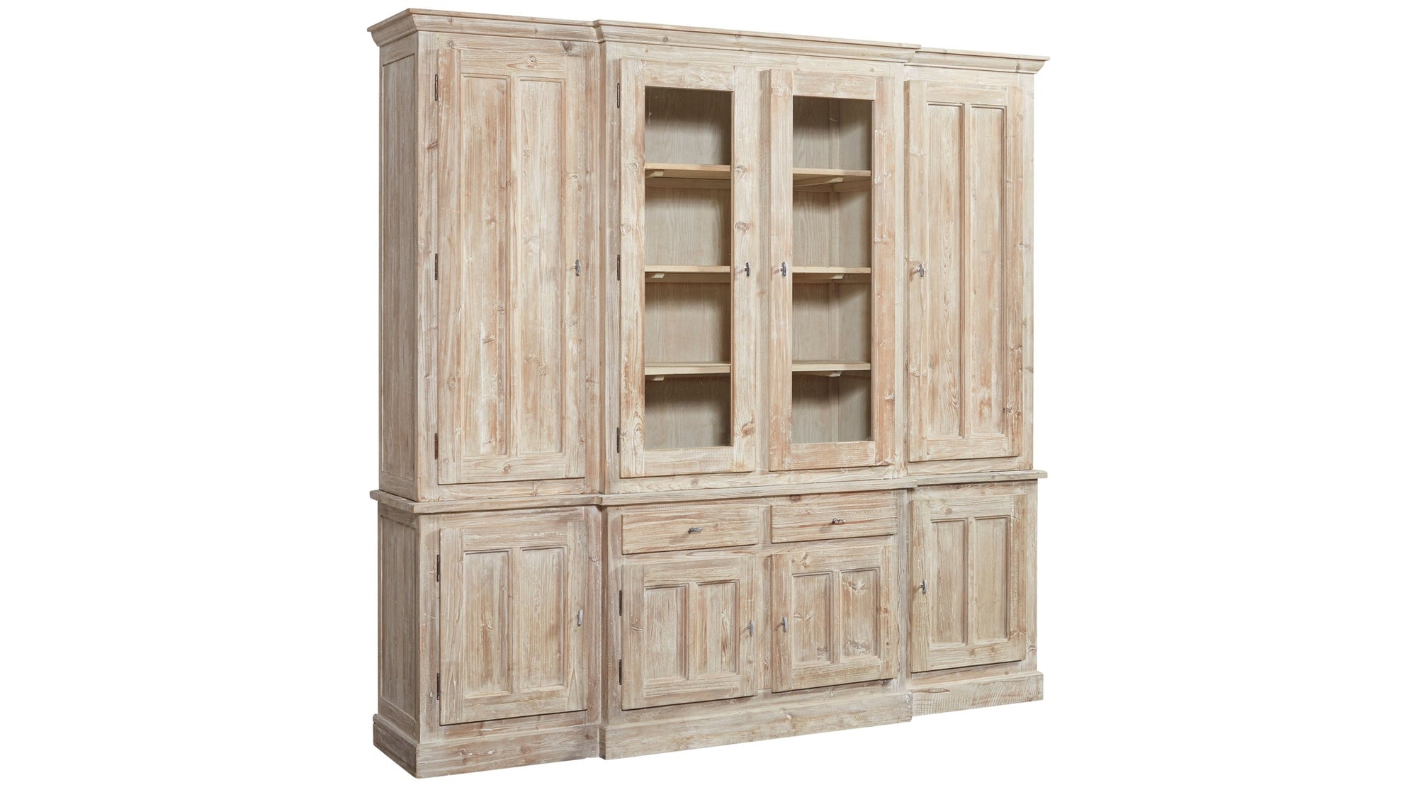 Wainscott - Display Cabinet - Beige