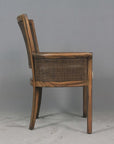 Langley - Arm Chair - Dark Brown