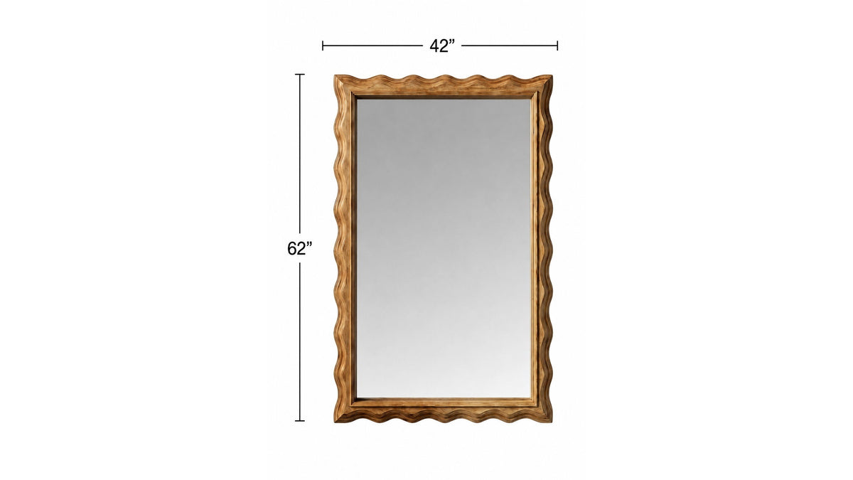 Linden - Wall Mirror - Natural