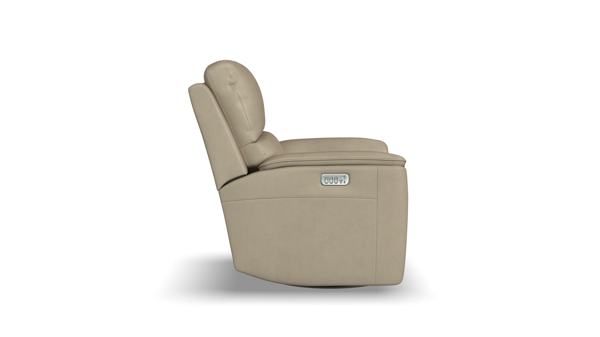 Henry - Power Swivel Gliding Recliner With Power Headrest, Lumbar, Heat &amp; Massage
