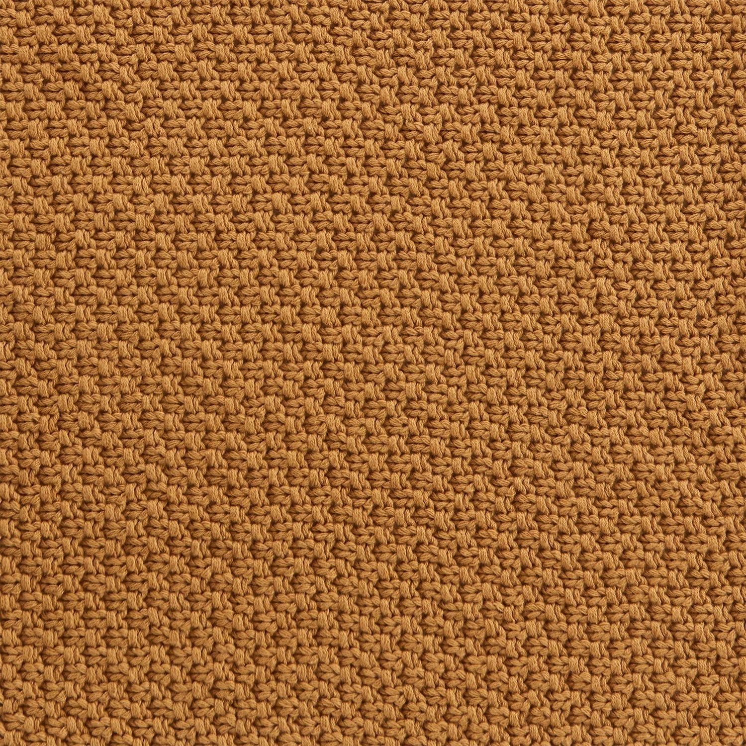 Cotton Knit - Full/Queen Blanket - Tuscan