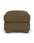 Carson - Ottoman, Heavy Thread Stitching