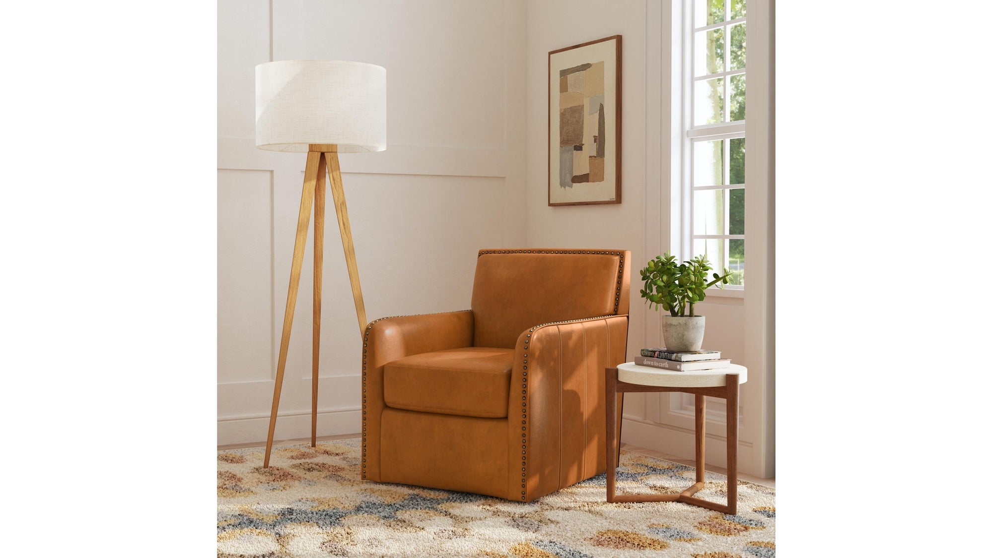 Beckett - Living Room Swivel Chair