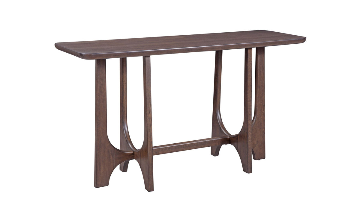 Dunnigan - Oak Console - Brown