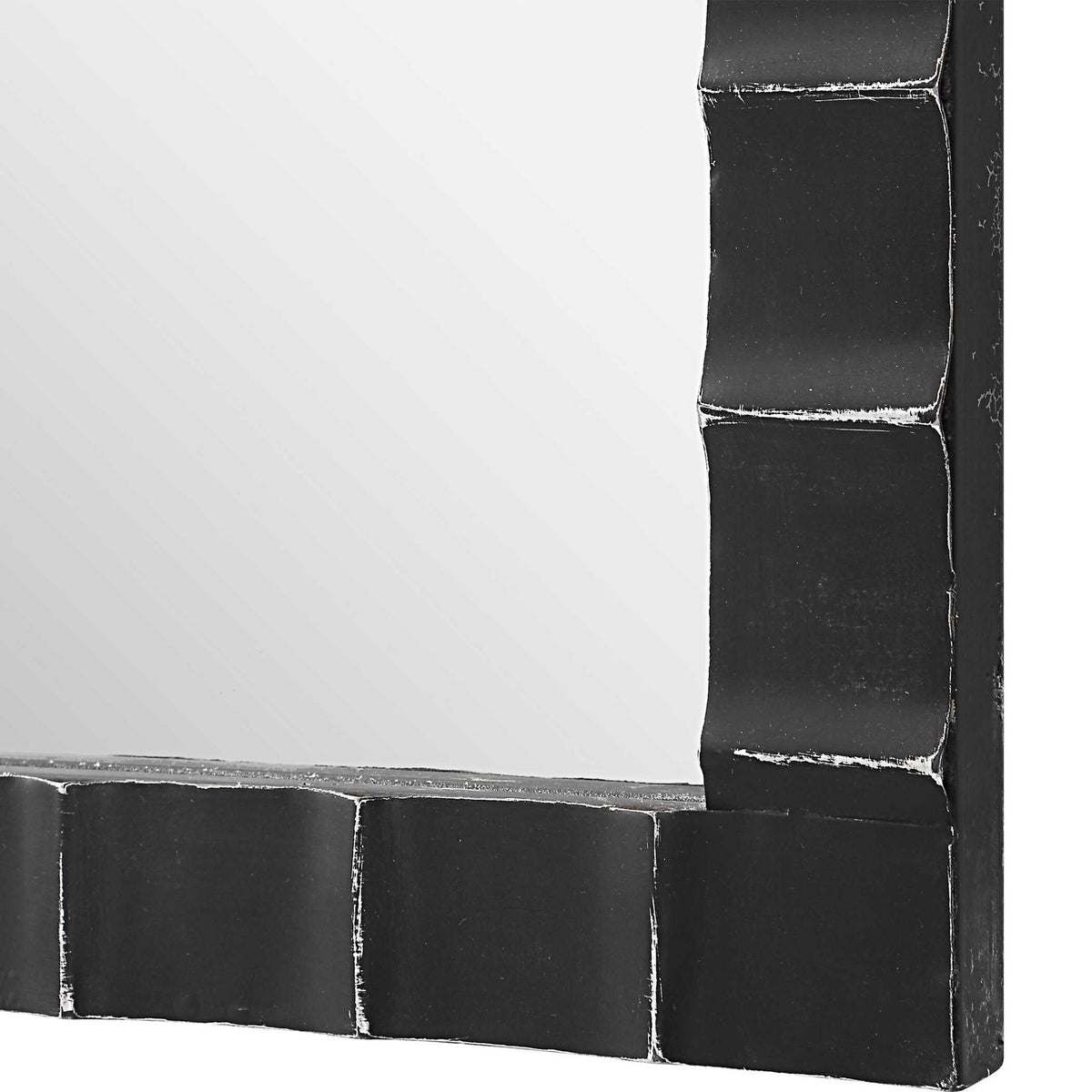Dandridge - Industrial Mirror - Black