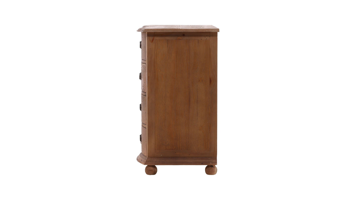 Bowfront - Pine Chest