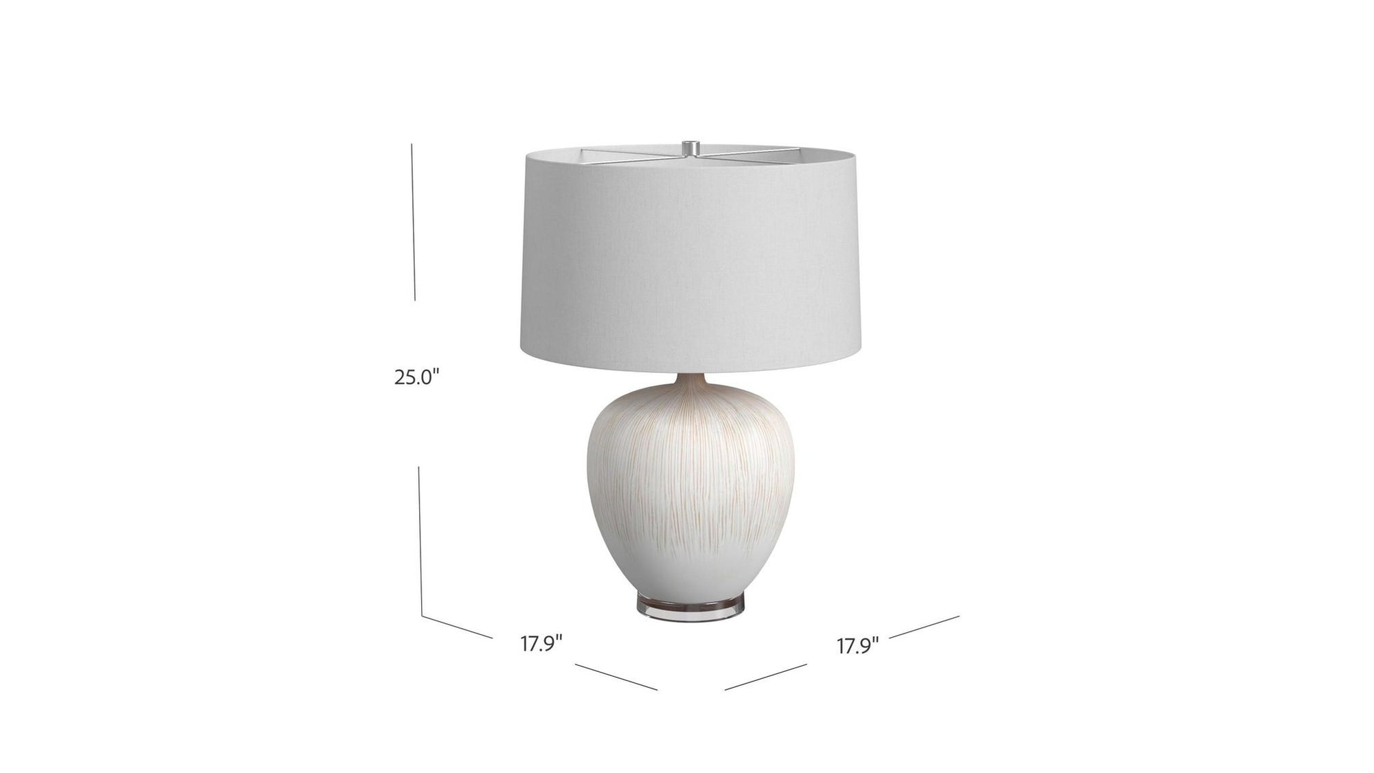 Arcadia - Table Lamp - White
