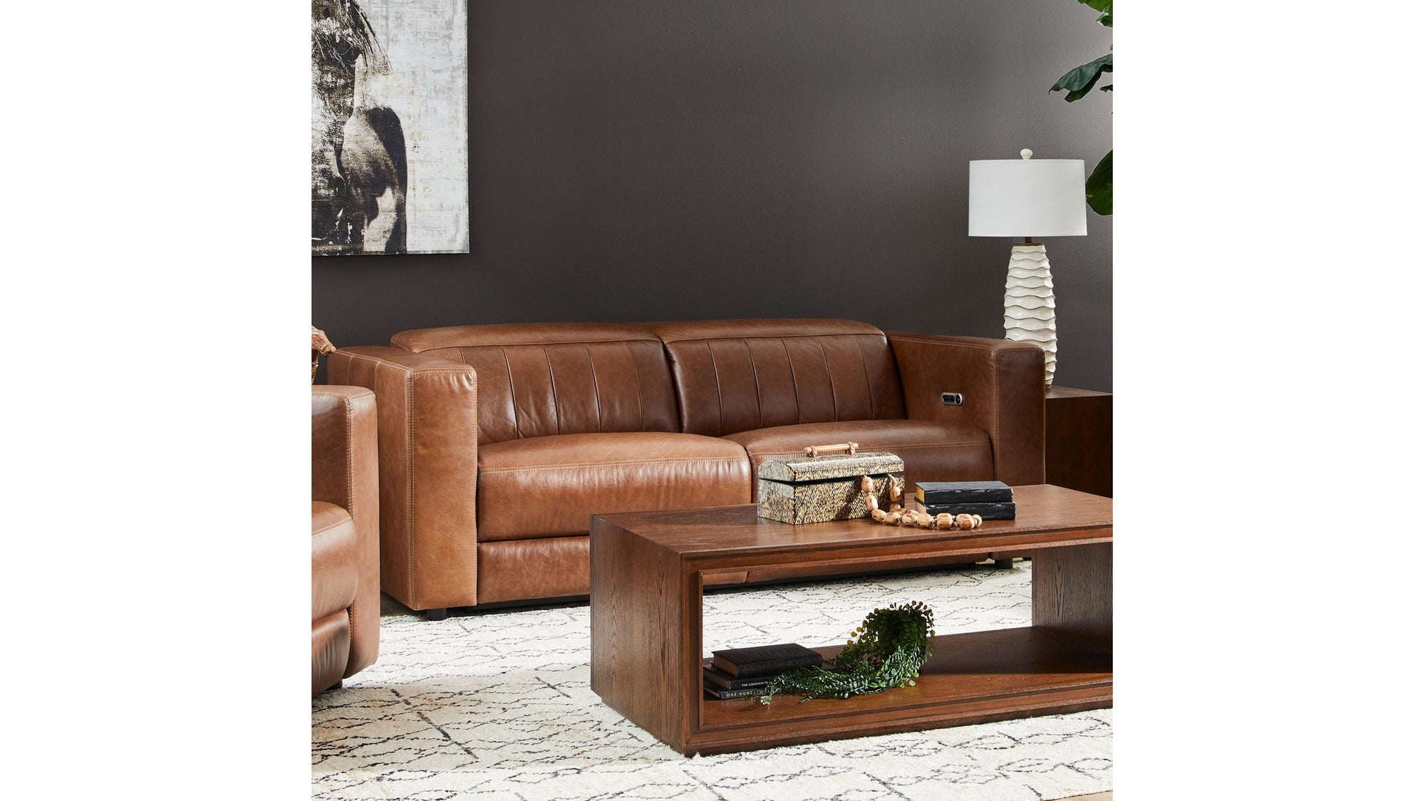 Austin - Power Reclining Sofa With Power Headrests