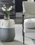 Mulvane - Ceramic Garden Stool - Gray