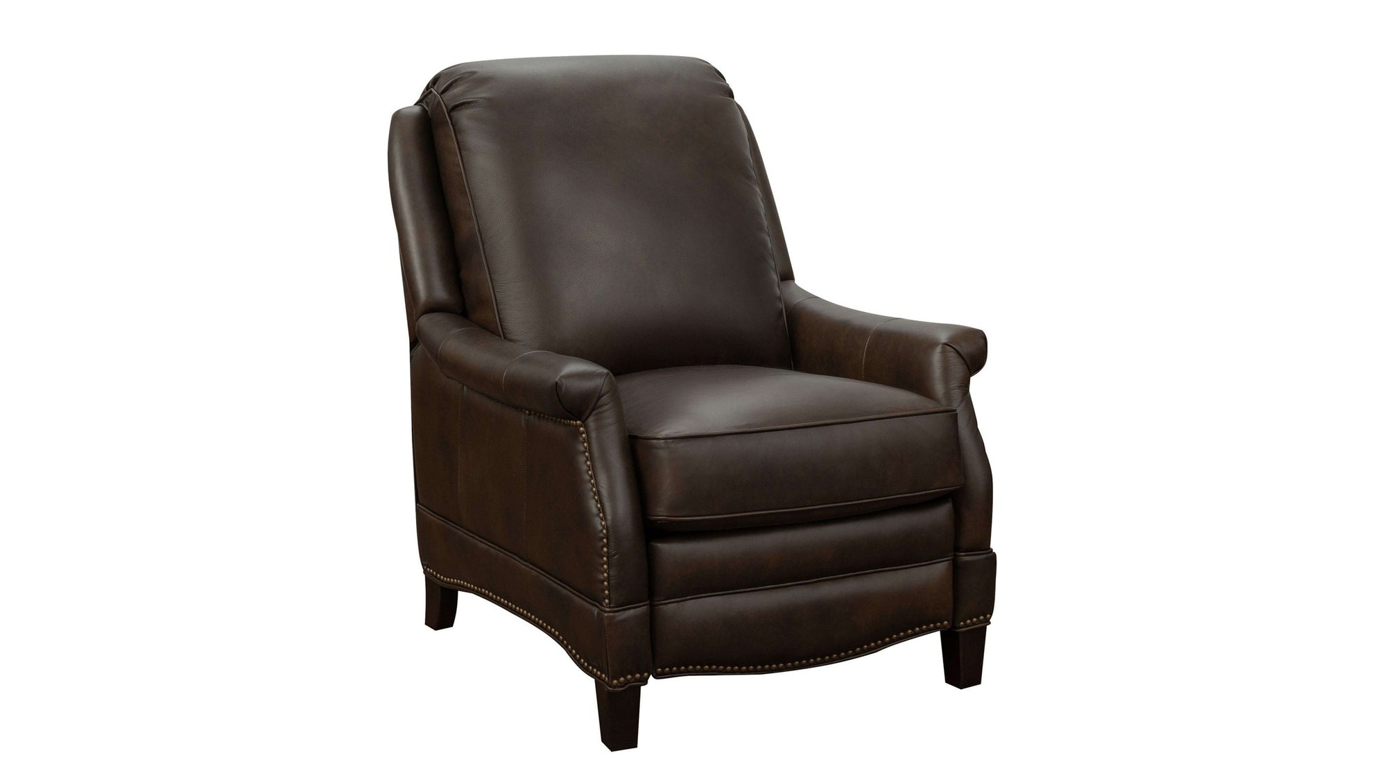 Ashebrooke - Push Thru The Arm Recliner - Walnut