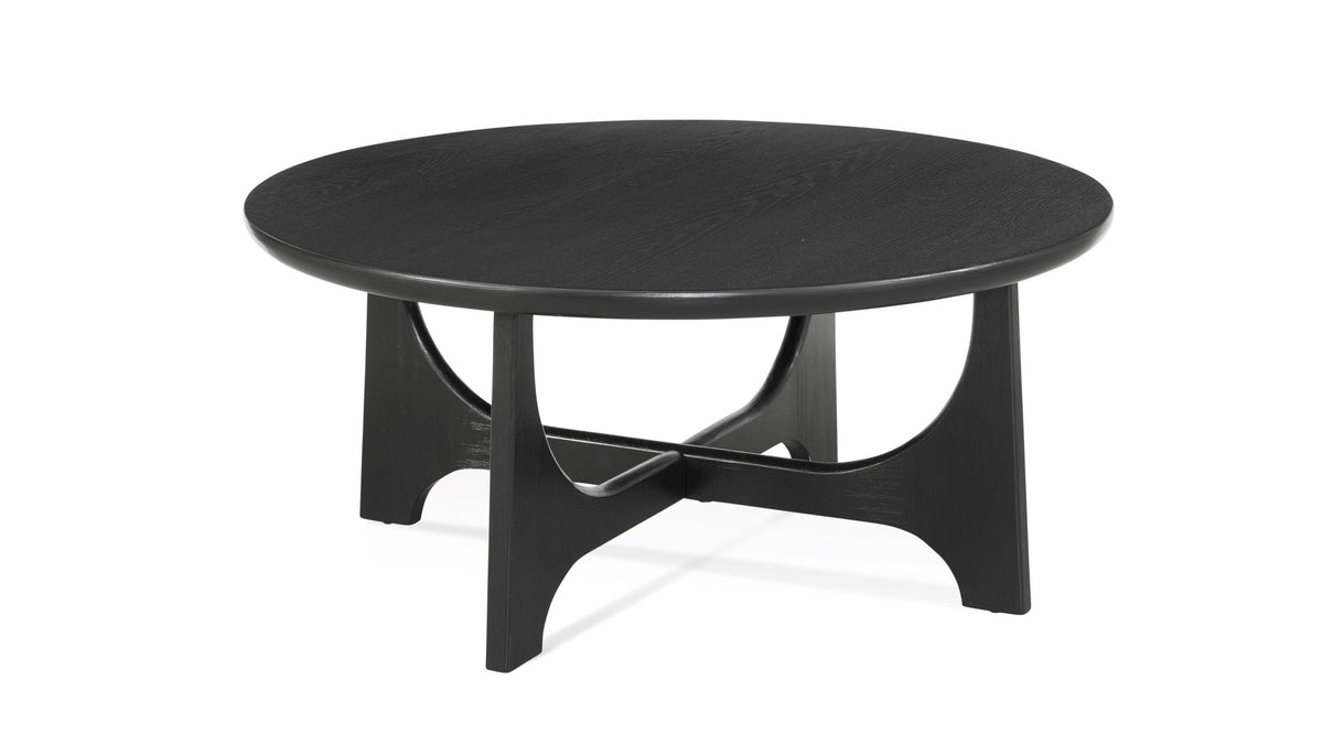 Dunnigan - Round Cocktail Table - Black