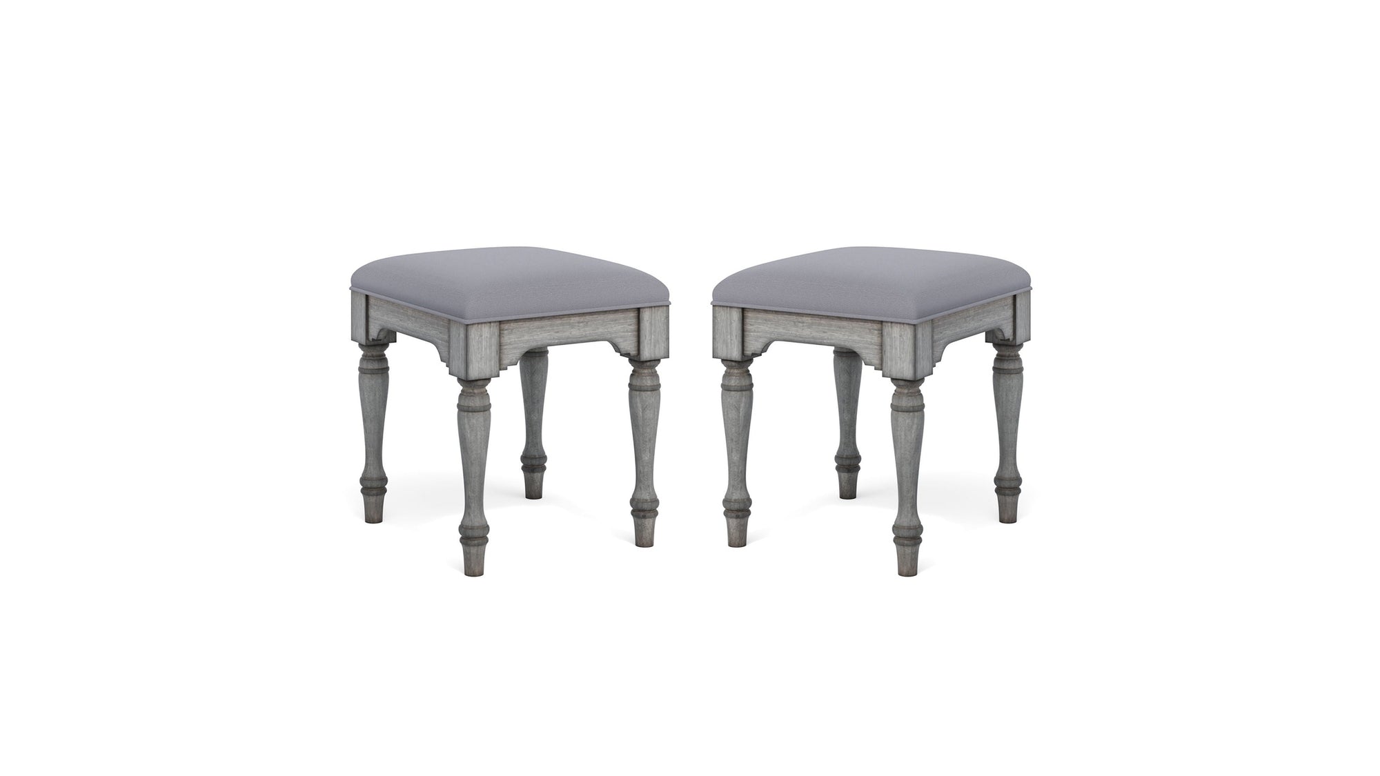 Plymouth - Ottoman Set of 2 - Gray
