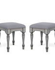 Plymouth - Ottoman Set of 2 - Gray