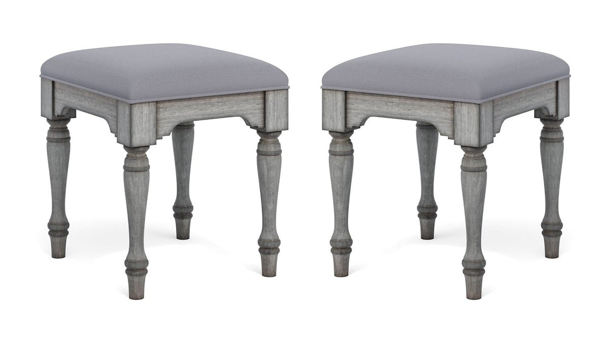 Plymouth - Ottoman Set of 2 - Gray
