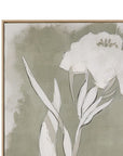 Serene Botanical II Framed Canvas - Beige