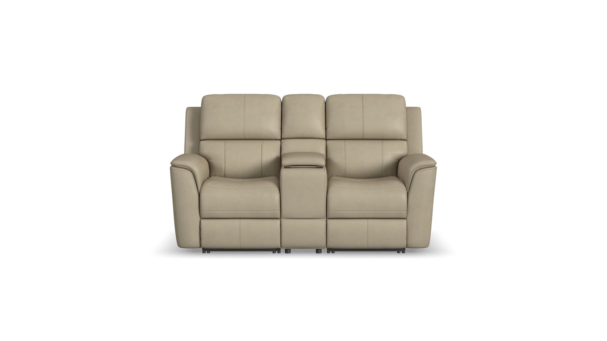 Henry - Power Reclining Loveseat With Console &amp; Power Headrests &amp; Lumbar