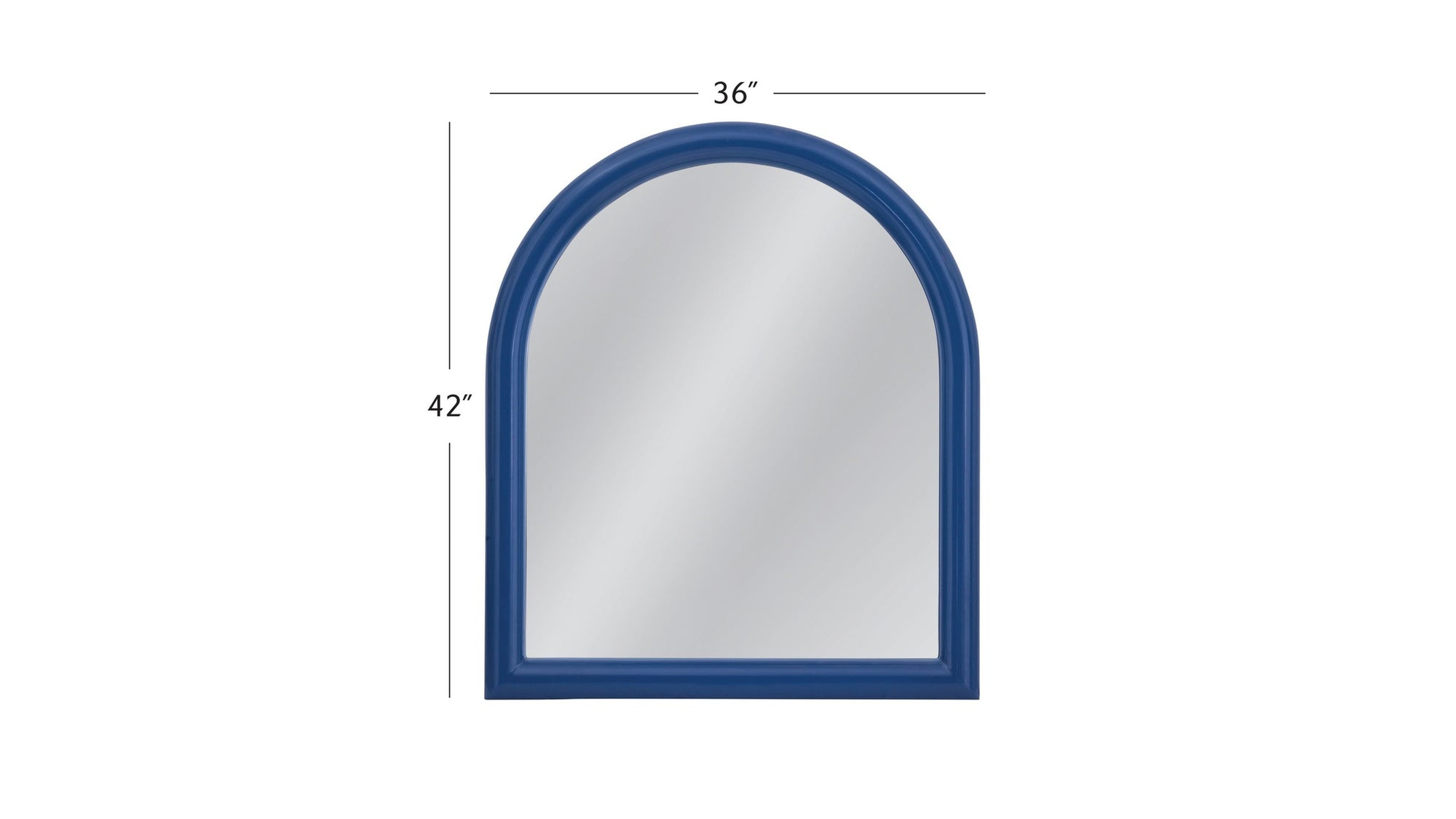Vega - Wall Mirror - Navy Blue
