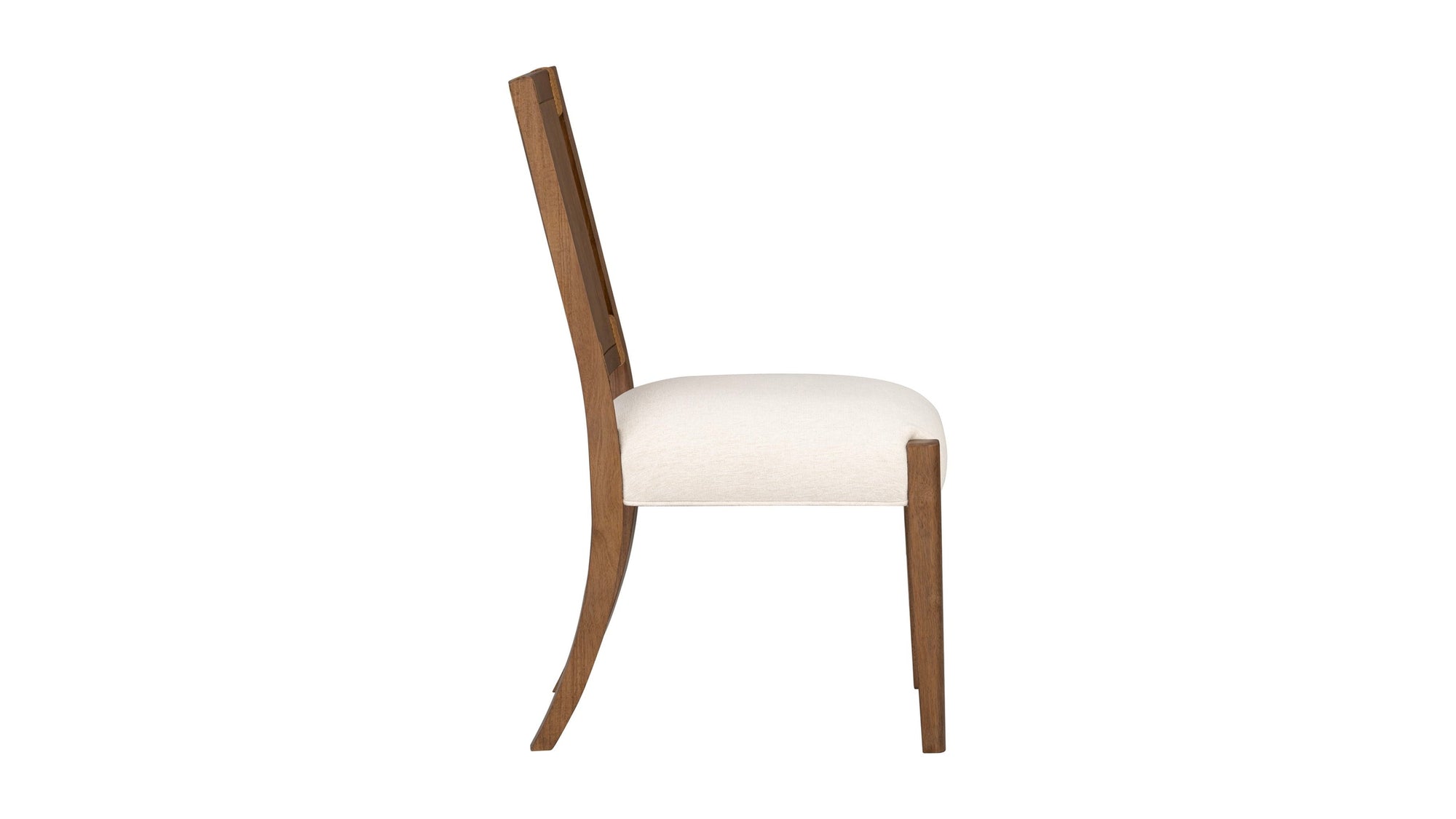 Lincoln - Upholstered Dining Chair - Brown / Milk