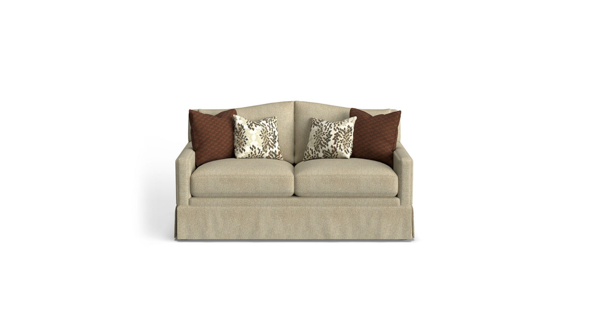 Lottie - Loveseat With Skirt Trim