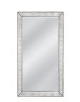 Beaded - Floor Mirror 79" - Silver