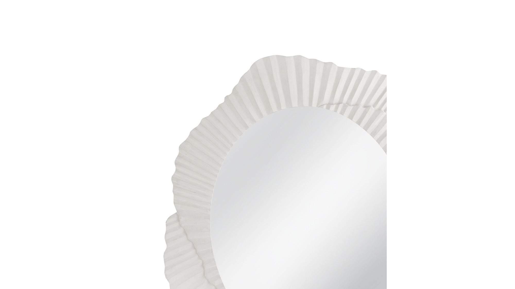 Petal - Wall Mirror - White