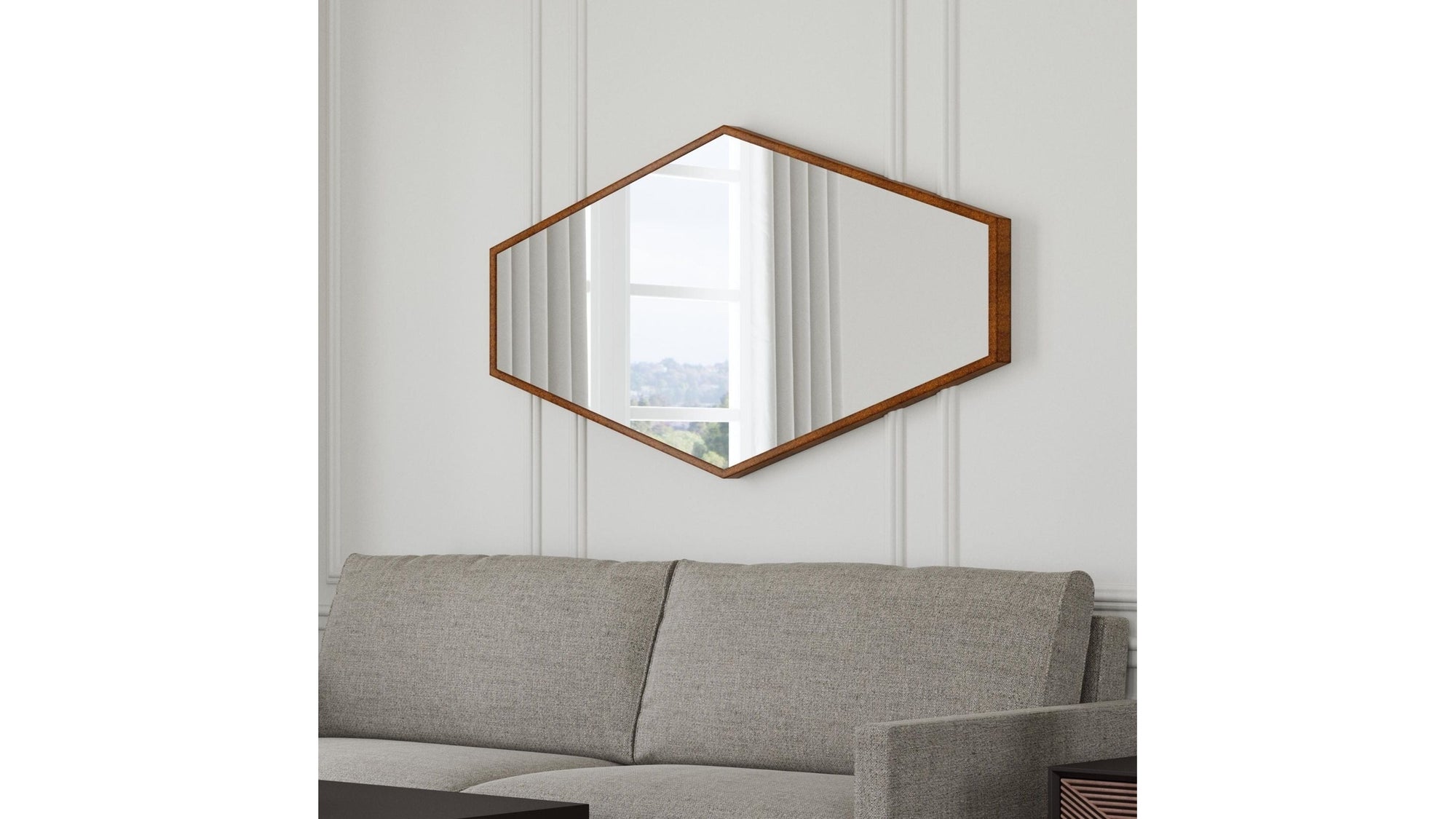 Haines - Wall Mirror - Gold