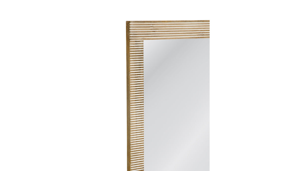 Brielle - Wall Mirror - Distressed White