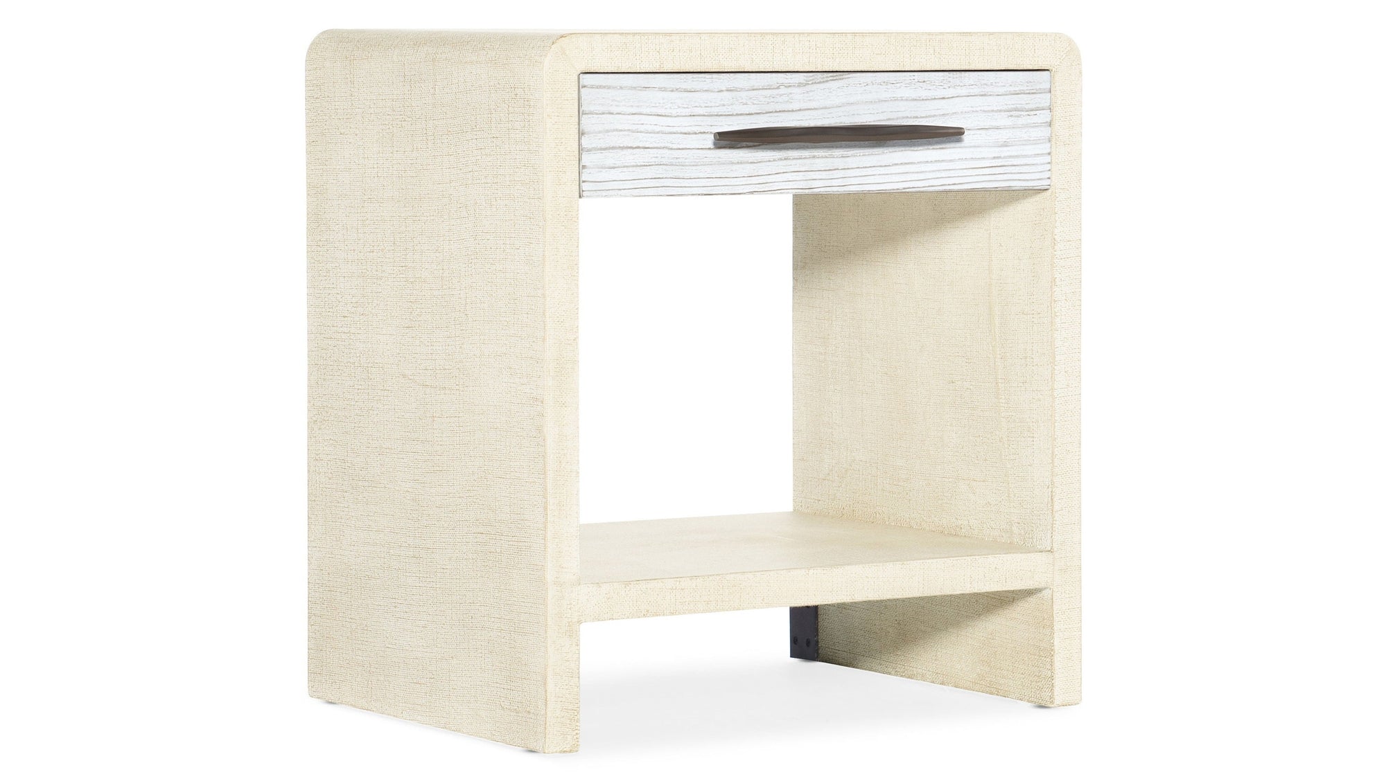 Cascade - 1-Drawer 1-Shelf Nightstand - White