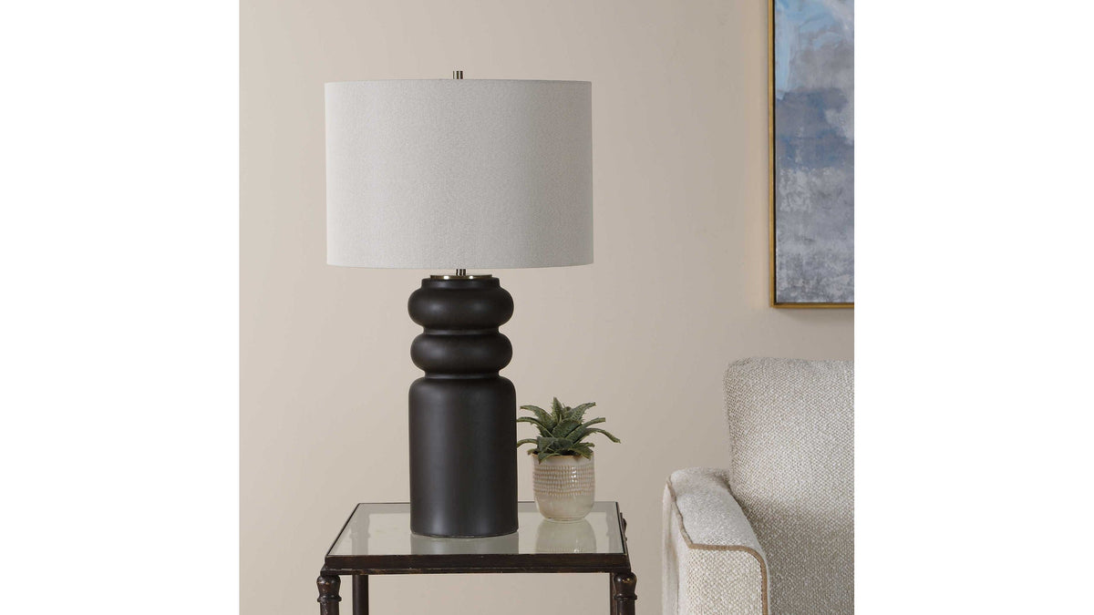 Macon - Matte Table Lamp - Black