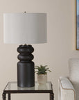 Macon - Matte Table Lamp - Black