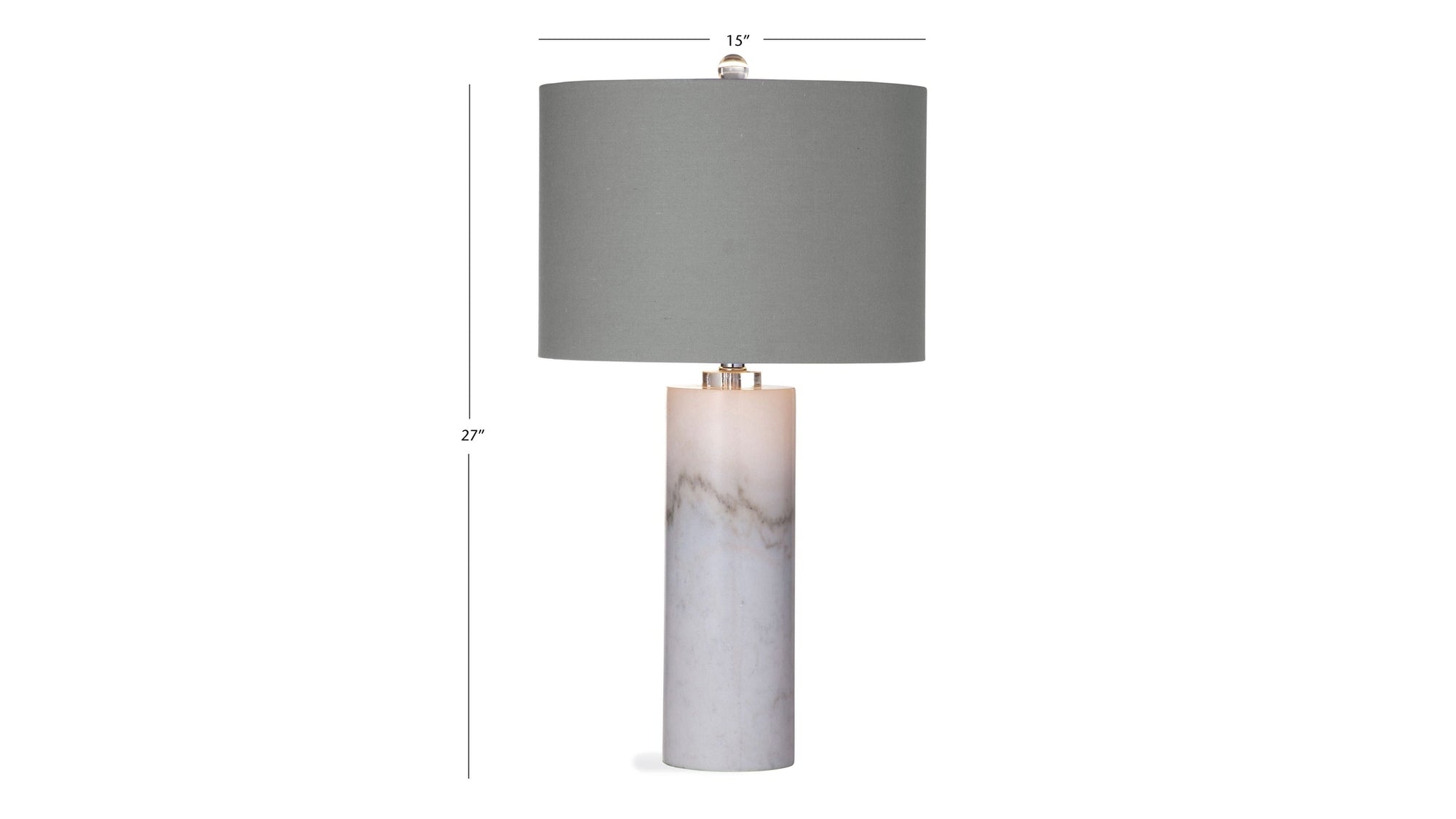 Raywick - Table Lamp - Gray