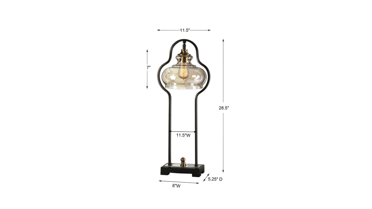 Cotulla - Desk Lamp - Aged Black