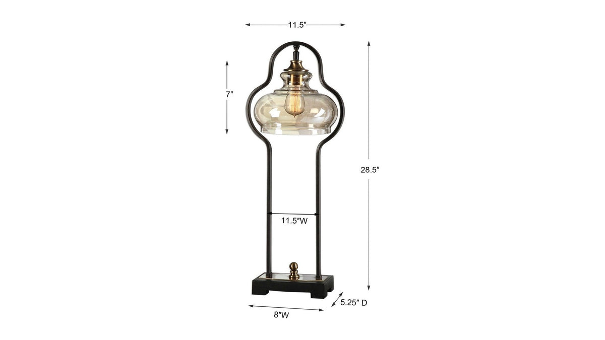 Cotulla - Desk Lamp - Aged Black