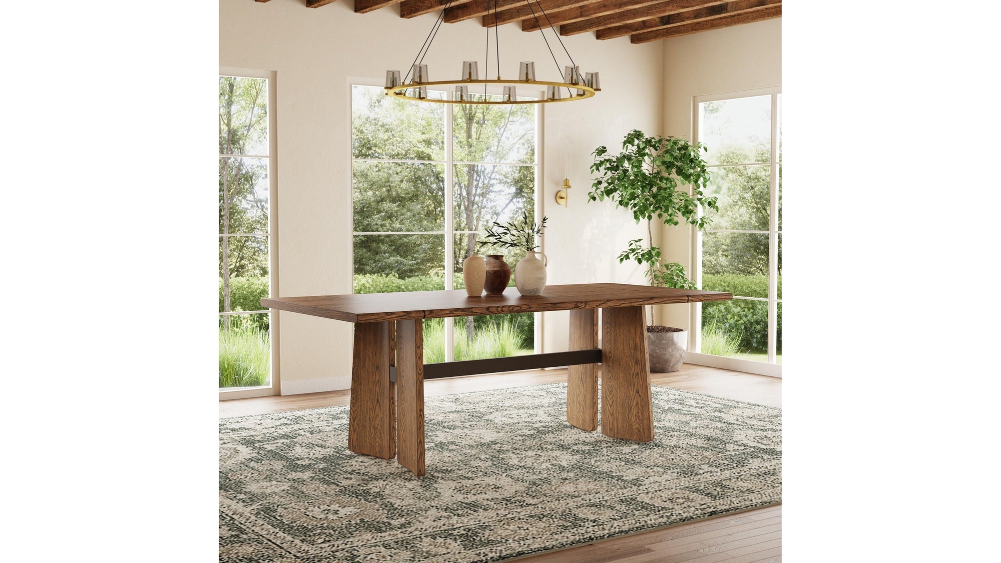 Lyra - Rectangular Dining Table - Light Brown