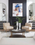 Palisade - Round Wood Coffee Table