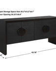 Williams - 4 Door Cabinet - Black