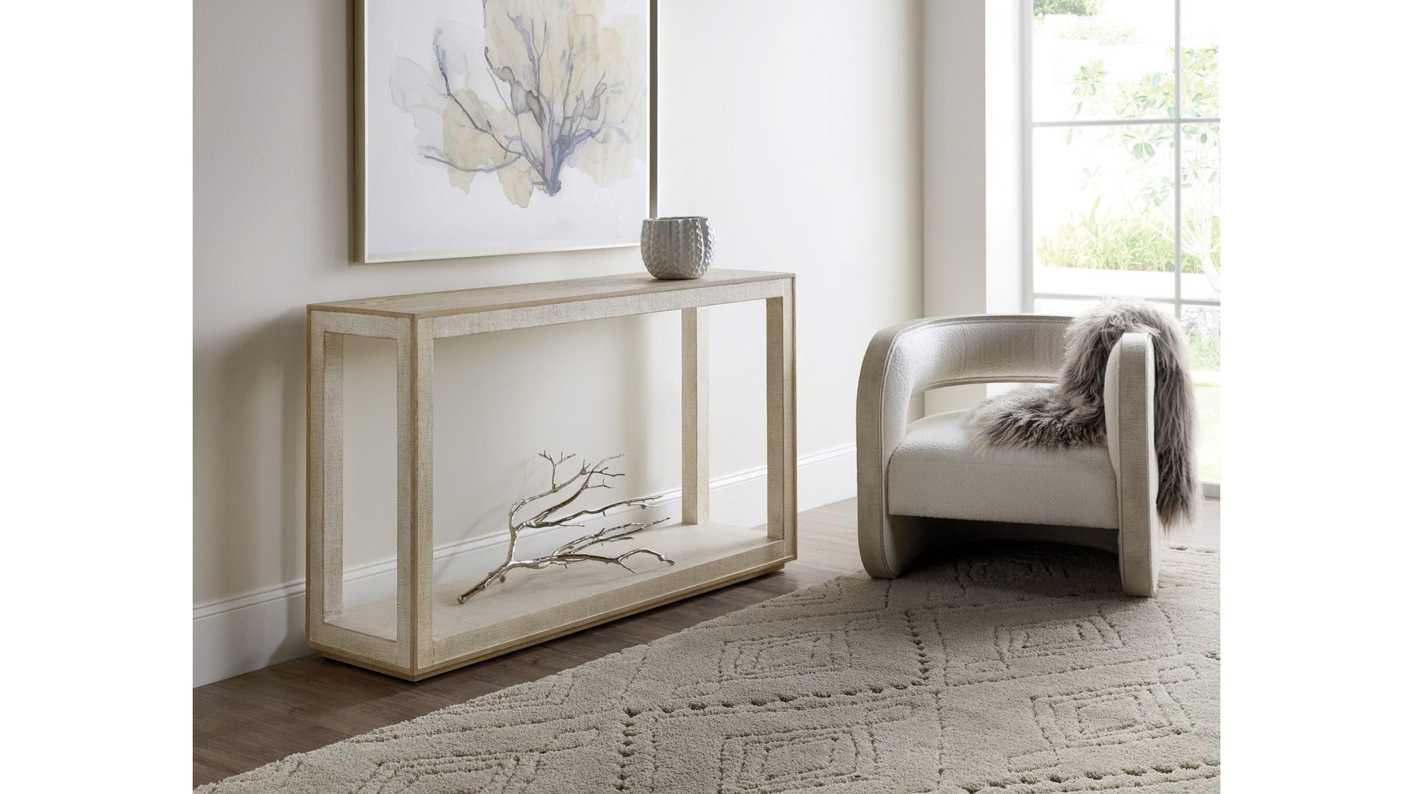 Cascade - Console Table - Light Brown