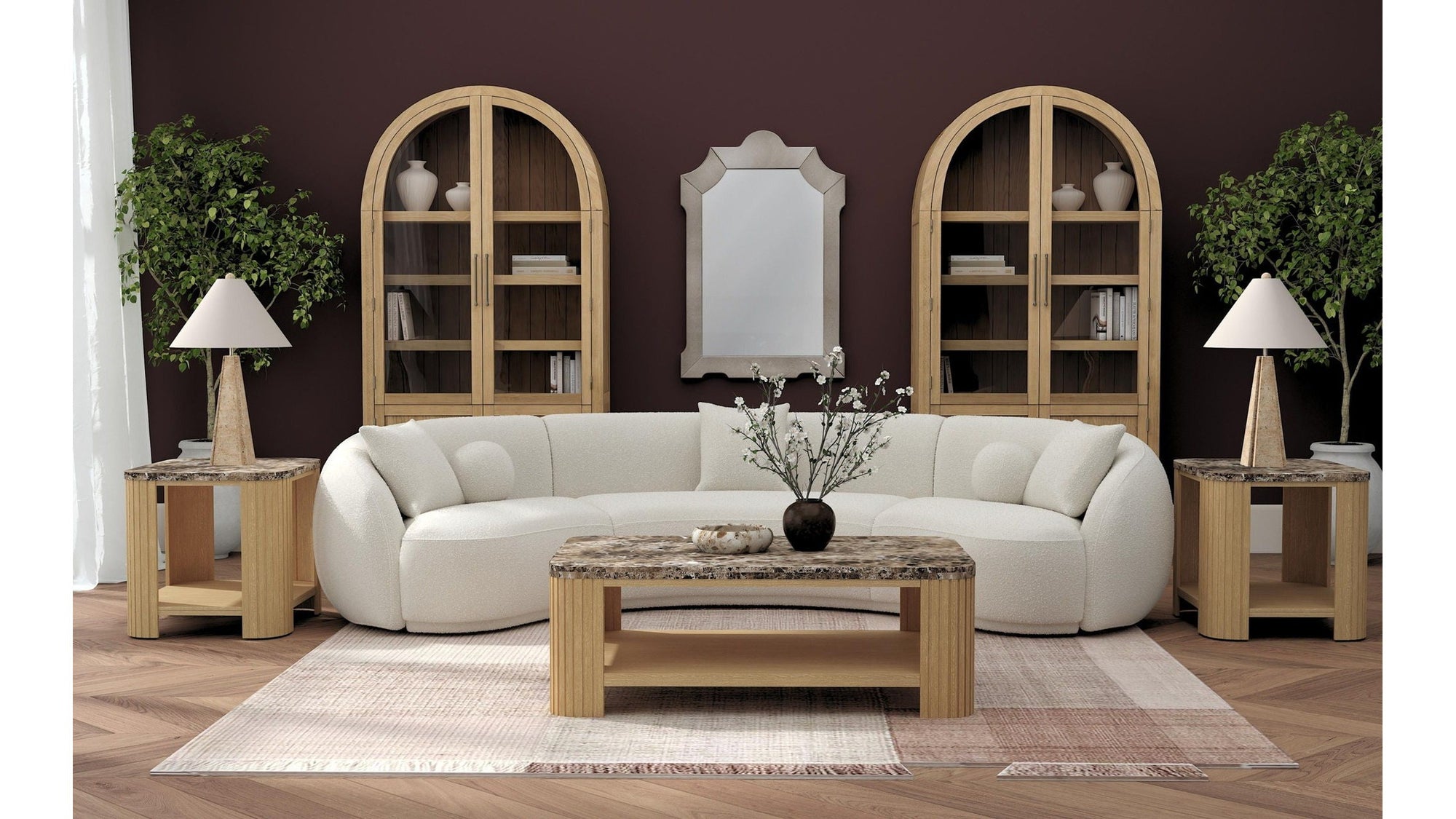 Arlo - Coffee Table - Pale Oak