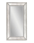 Beaded - Wall Mirror 48" - Silver