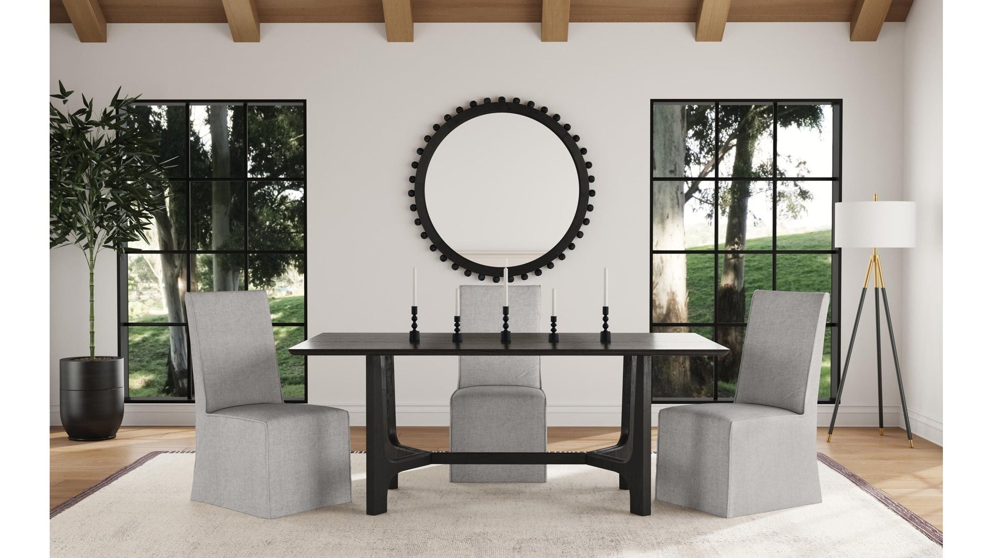 Dunnigan - Dining Table - Black