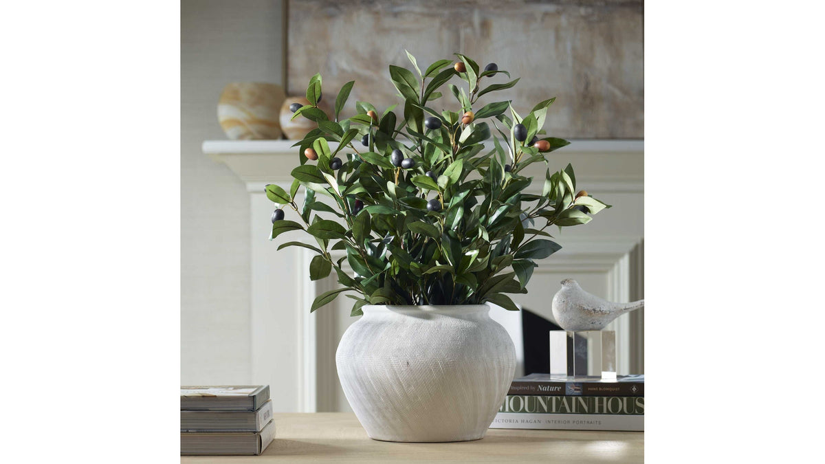 Elena Olive - Centerpiece - White