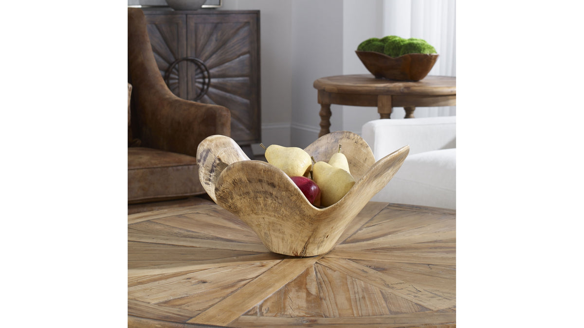 Tamarine - Wood Bowl - Light Brown