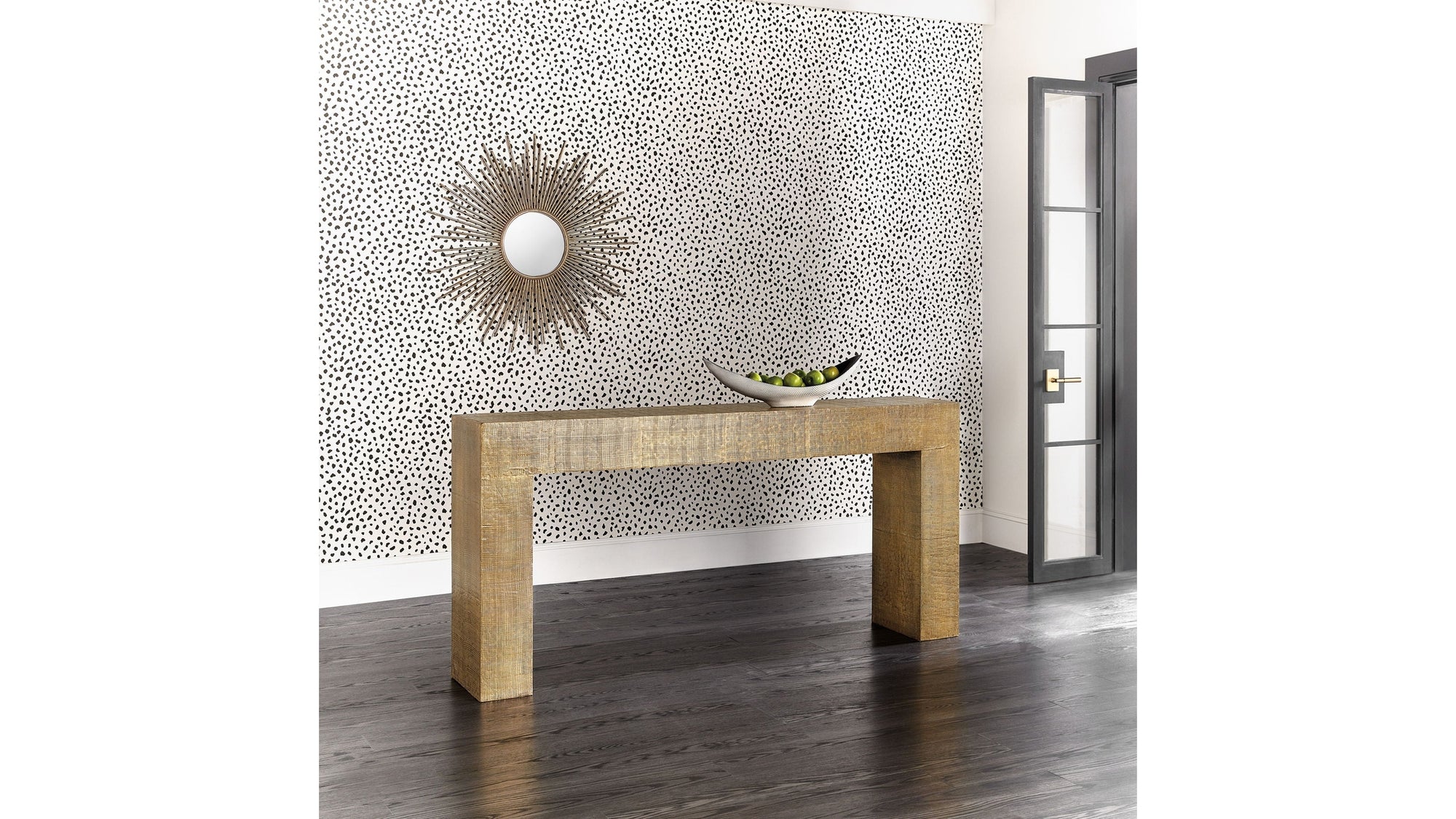 Melange - Kanchan Sofa Console - Gold