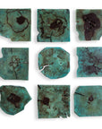 Bahati - Wood Wall Decor (Set of 9) - Blue