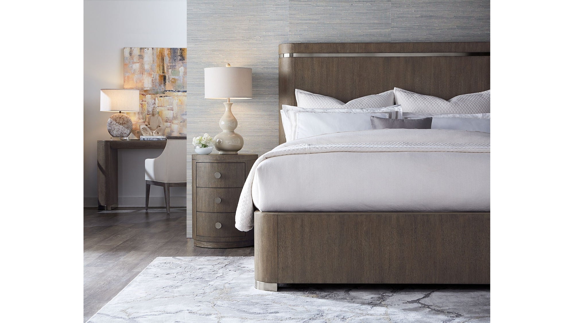 Modern Mood - Round Nightstand