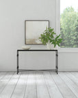 Commerce And Market - Paragon Metal & Wood Console Table - Black